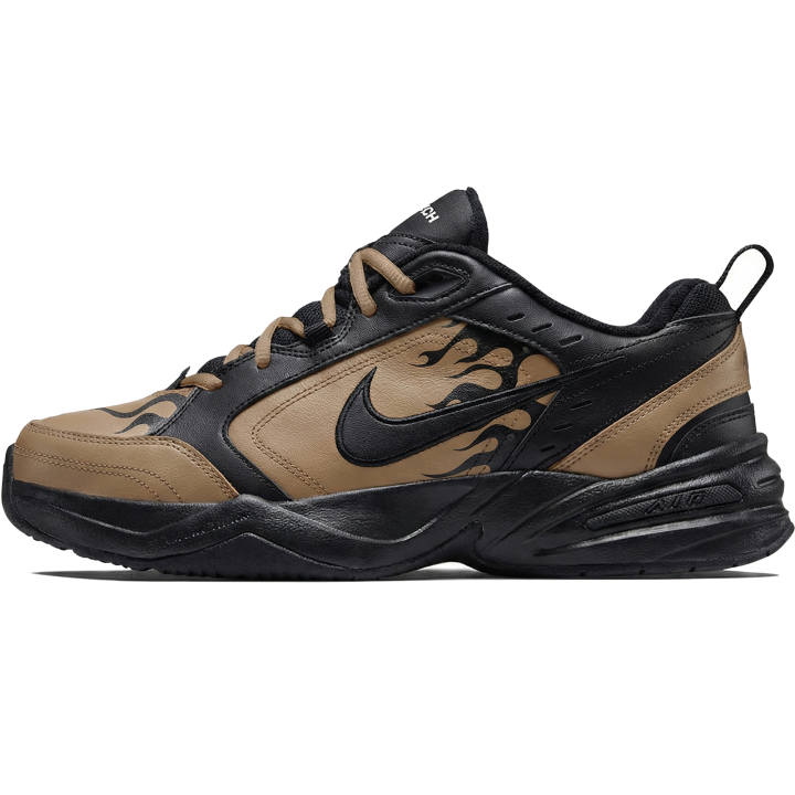 Nike Nike Air Monarch 4 Three Times Laboratory, Doomsday Armor Abrasion Resistant Slip Resistant Low top Chunky Sneakers