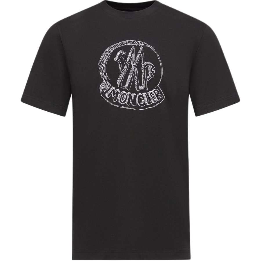 Moncler Moncler Logo Patch Crewneck T-Shirt