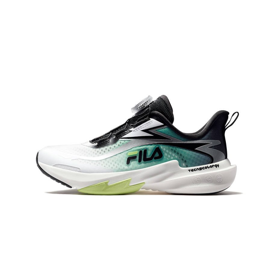 FILA KIDS PERFORMANCE FPF Cushioning Breathable Running Shoes FILA White/Black Kids'