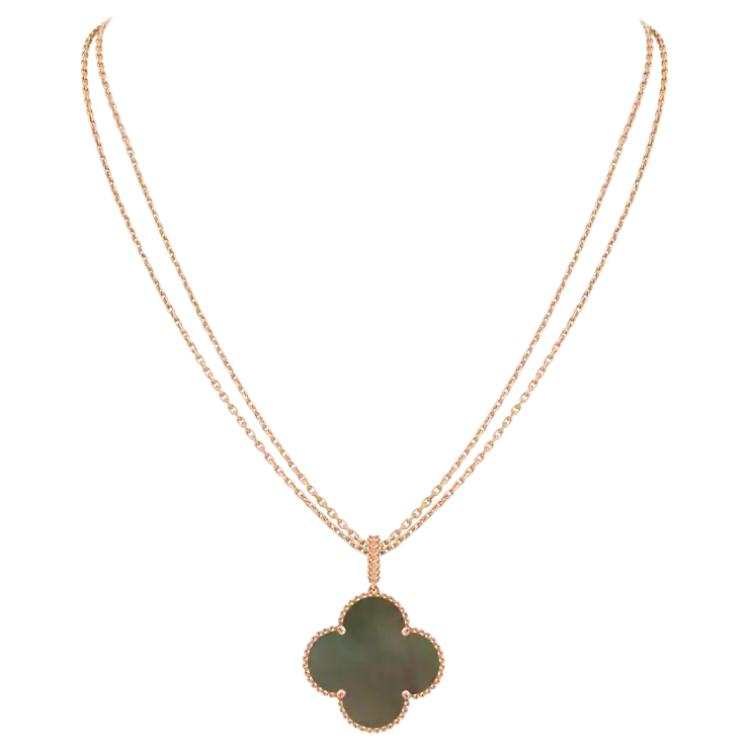 Van Cleef & Arpels Van Cleef & Arpels 18K Rose Gold Magic Alhambra Necklace