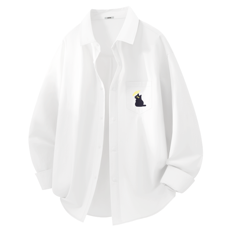 MINISO MINISO Shirts Unisex Lapel Moderate Shirt