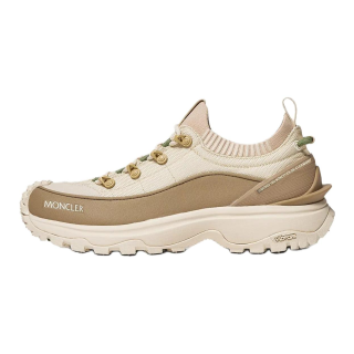 Moncler Trailgrip Lite3 Low top Casual Shoes 4CM Women's Beige