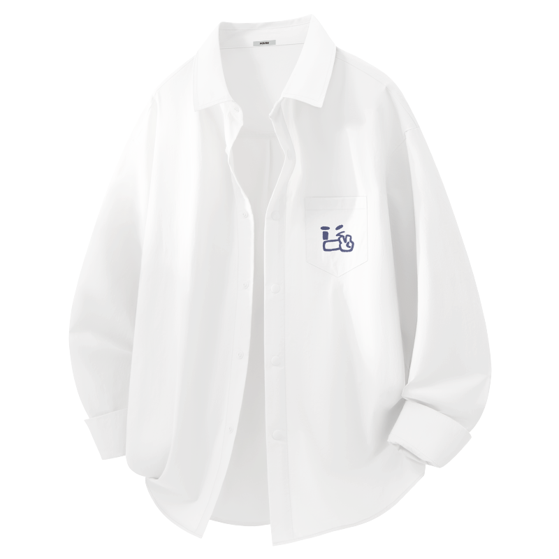 MINISO MINISO Shirts Unisex Lapel Moderate Shirt