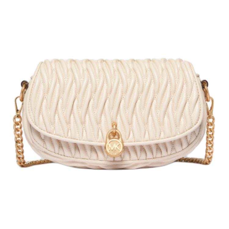 MICHAEL KORS Mila Artificial Leather Crossbody Bags Small Women's Milk White