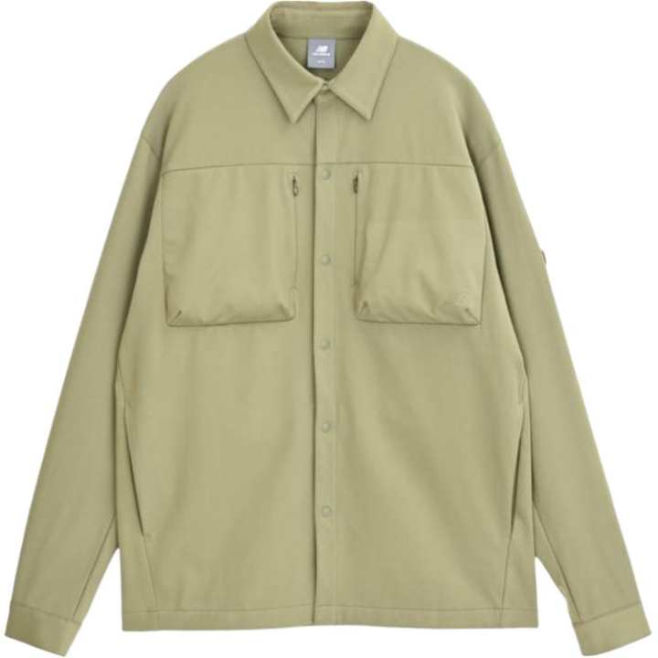 New Balance New Balance Shirts Men's Green Lapel Moderate