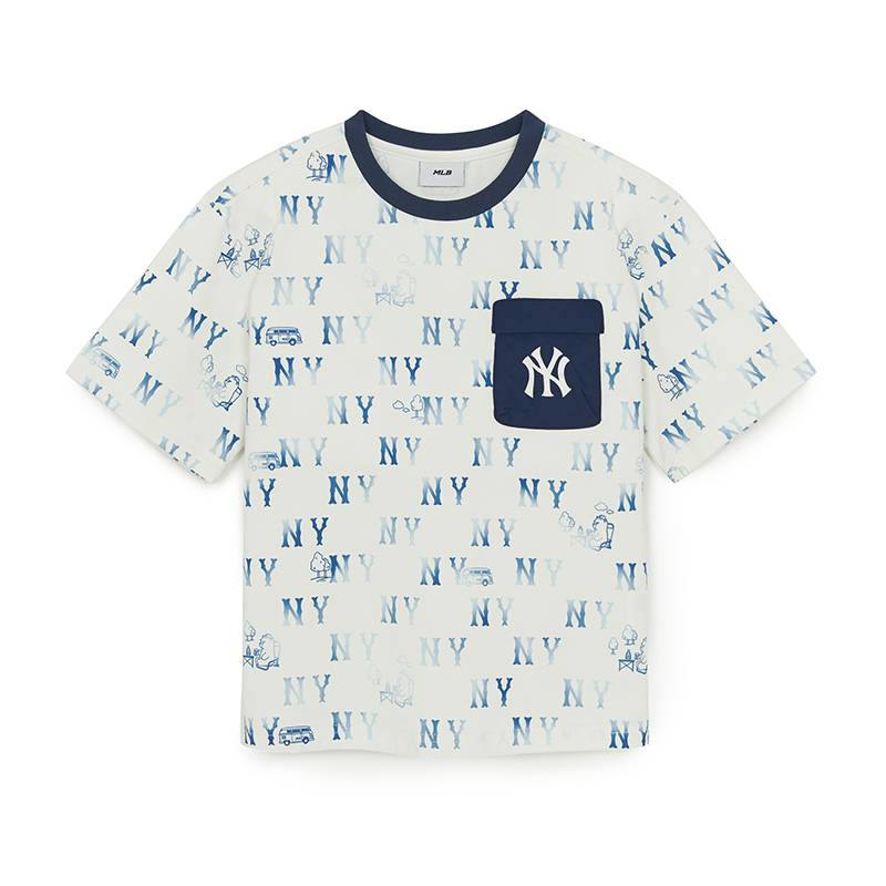 MLB KIDS T Shirts Crew Neck Moderate