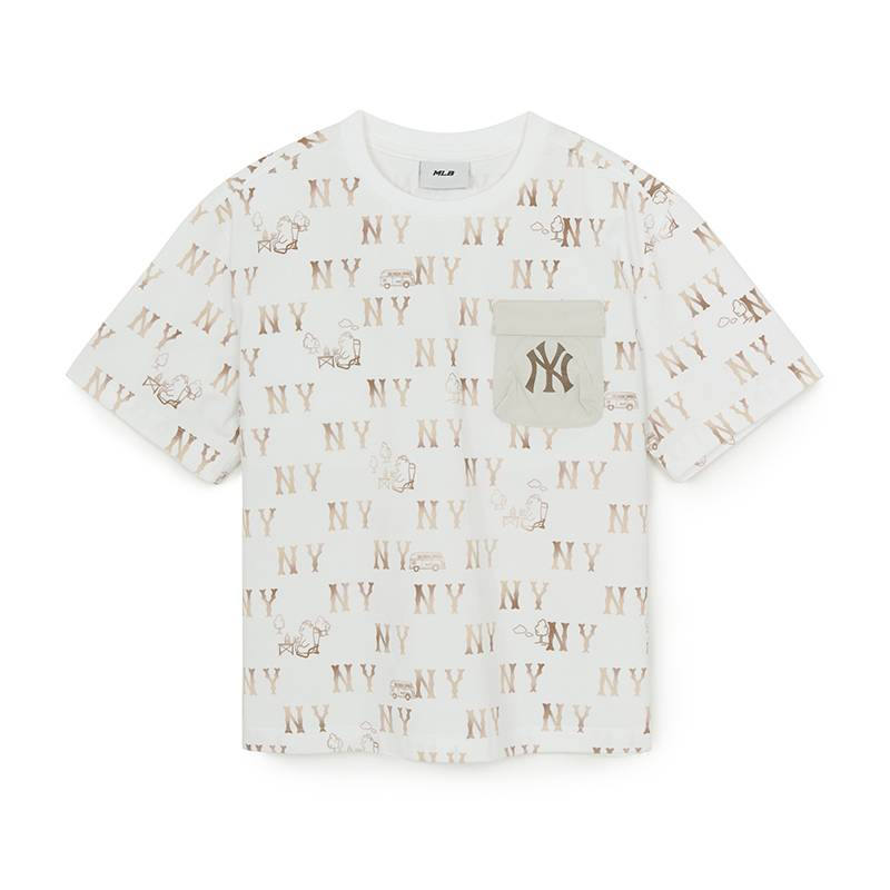 MLB KIDS T Shirts Crew Neck Moderate