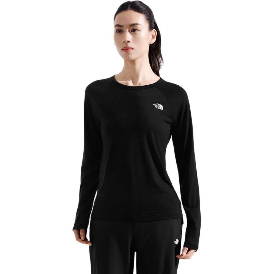THE NORTH FACE T Shirts Women's JK3/Cosmic Black Crew Neck Thin Other