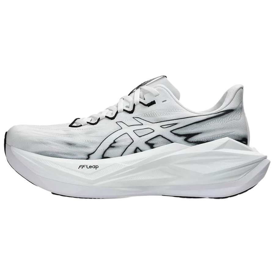 ASICS SUPERBLAST 3 Cushioning Breathable Support Rebound Running Shoes Unisex White Black