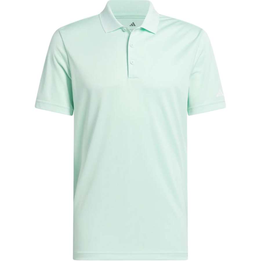 Adidas Adidas Polo Shirts Men's White Polo Collar Moderate Straight Fit