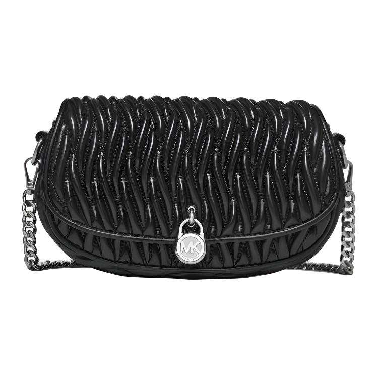 MICHAEL KORS Mila Artificial Leather Crossbody Bags Small Women's Black