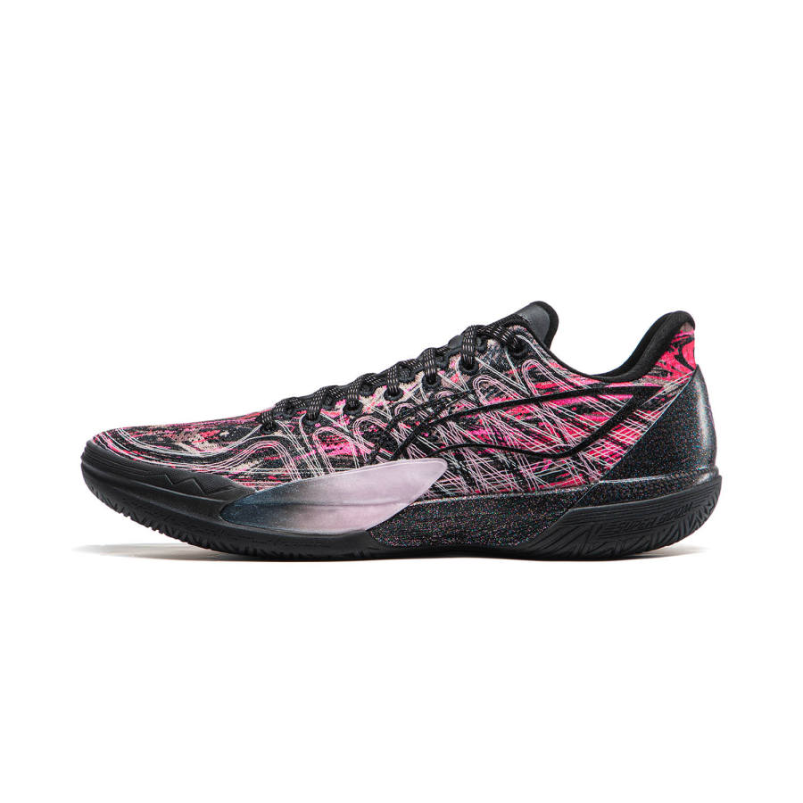 Li-Ning Li Ning Gamma 2 Low top Basketball Shoes Men's Black Pink