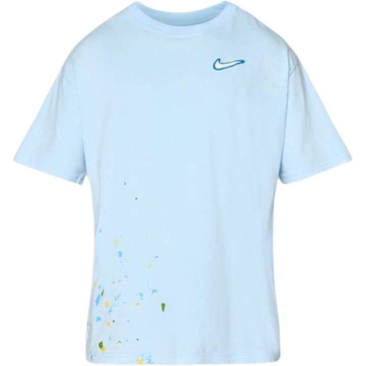 Nike Nike Max90 T Shirts Men's Blue Crew Neck