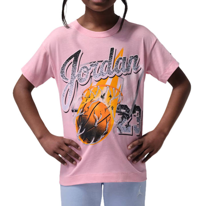 Jordan Jordan Kids T Shirts Crew Neck Moderate