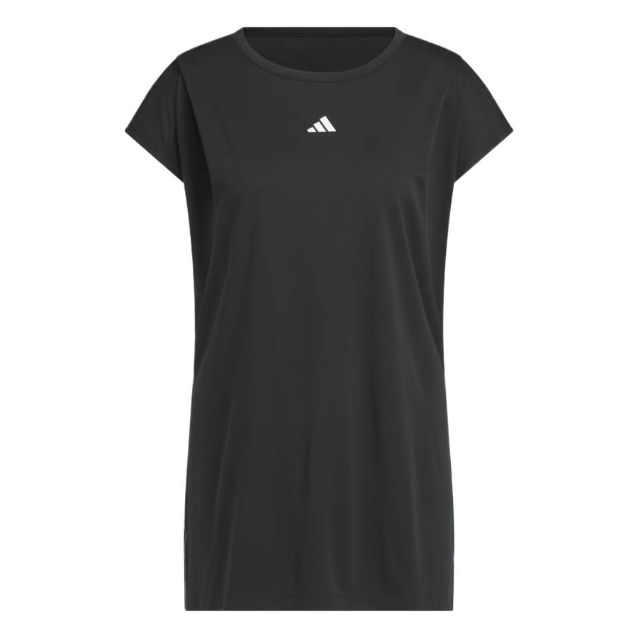 Adidas Adidas T Shirts Women's Black Crew Neck Moderate