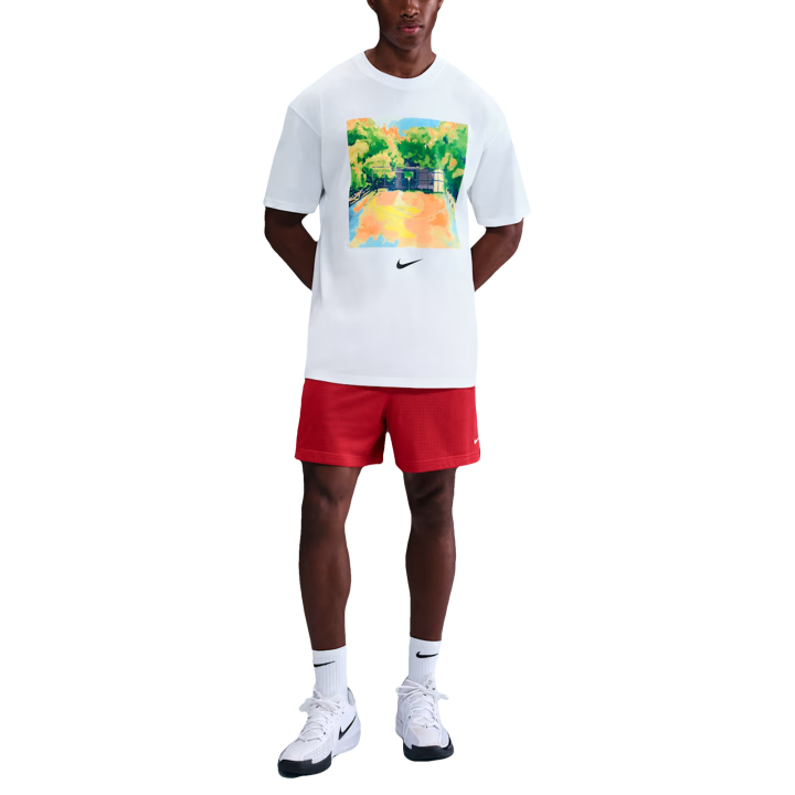 Nike Nike Max90 T Shirts Men's White Crew Neck Moderate