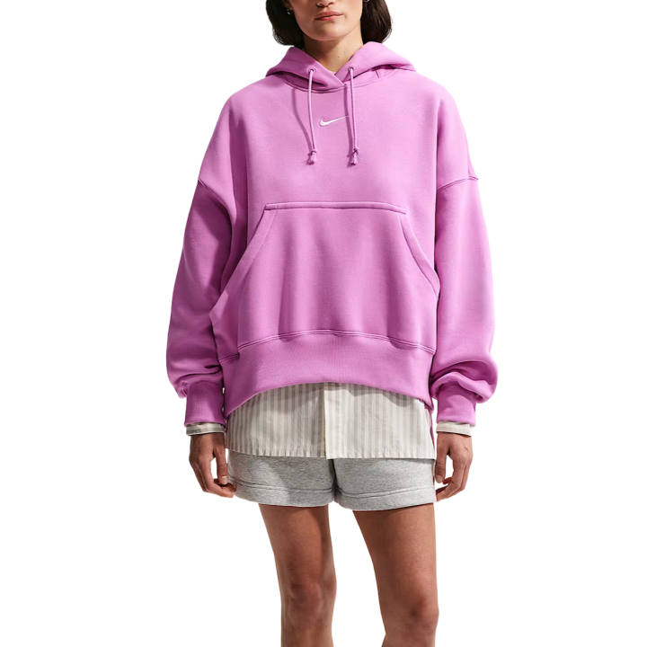 Nike Nike Sportswear Phoenix Fleece Sweatshirt Women's Light Navy Red/Sail White