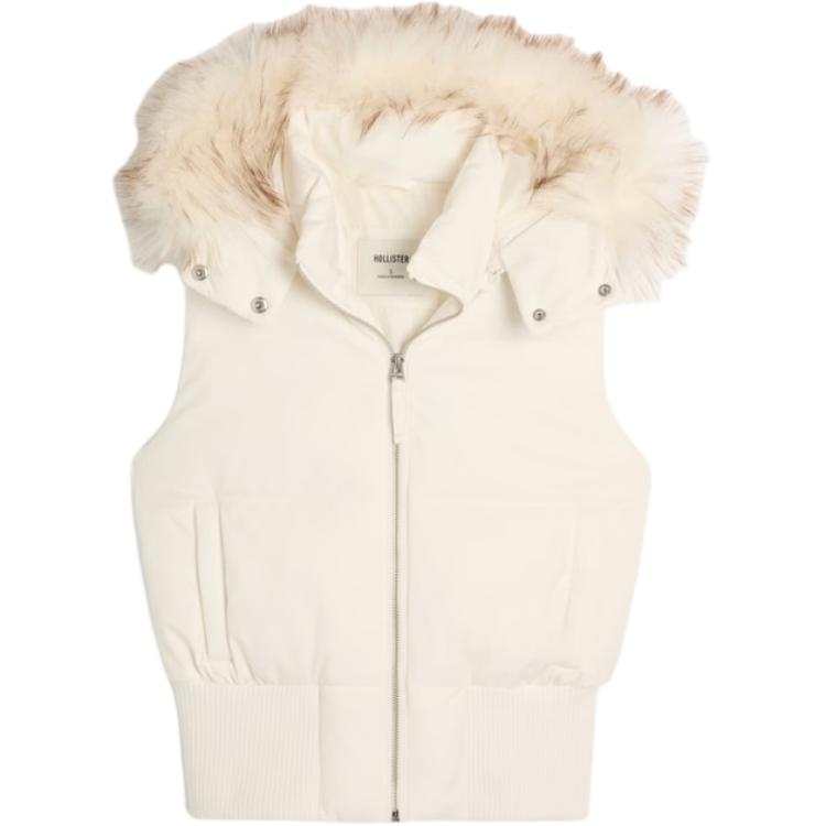 Hollister/ Vests Women's White Moderate Other