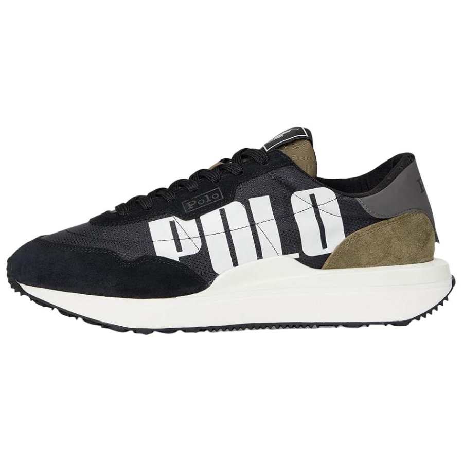 Polo Ralph Lauren Train 89 Low top Casual Shoes Men's Black