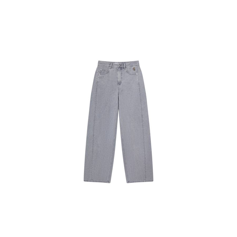 Teenie Weenie Jeans Women's Gray Moderate Scimitar Pants
