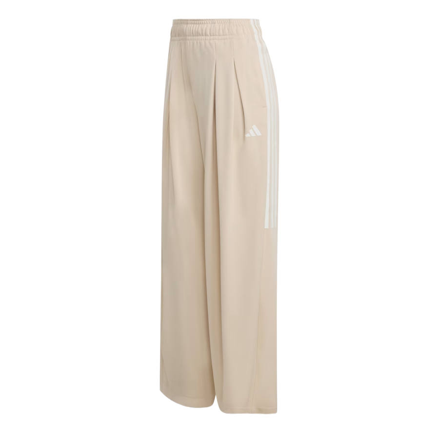 Adidas Adidas Casual Pants Women's Crystal Linen/White Moderate Wide Leg Pants