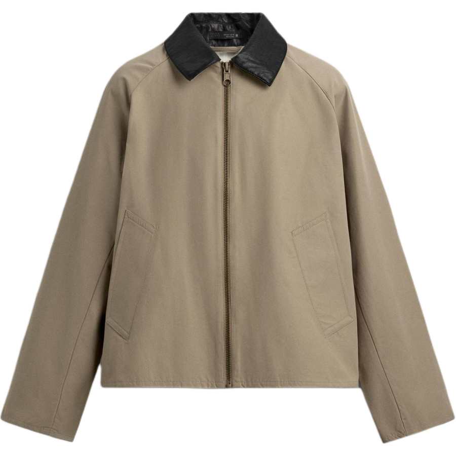 ZARA ZARA Jackets Men's Brown Lapel Moderate Other