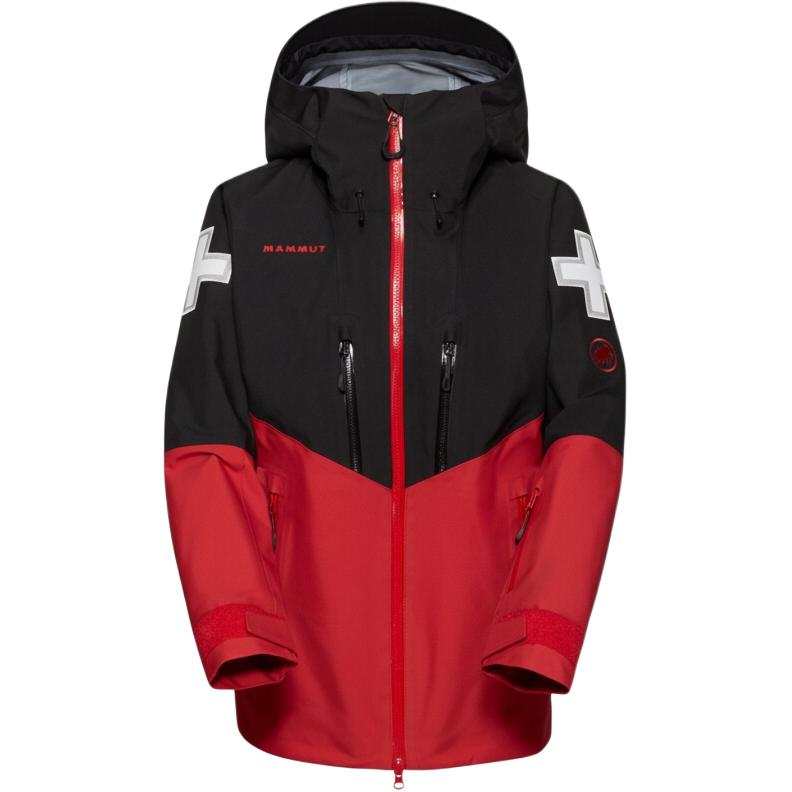 MAMMUT Jackets Women's Red Hooded Non Detachable Moderate