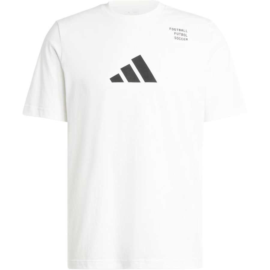 Adidas Adidas T Shirts Men's White Crew Neck