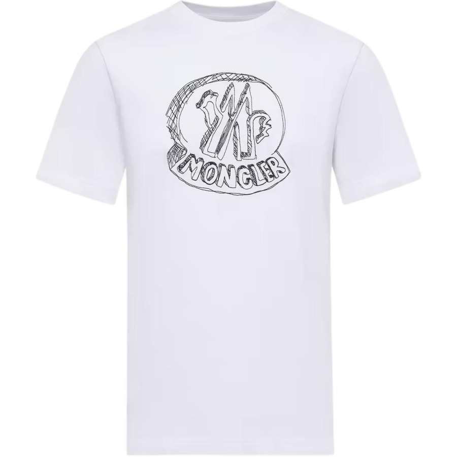 Moncler Moncler Logo Patch Crewneck T-Shirt