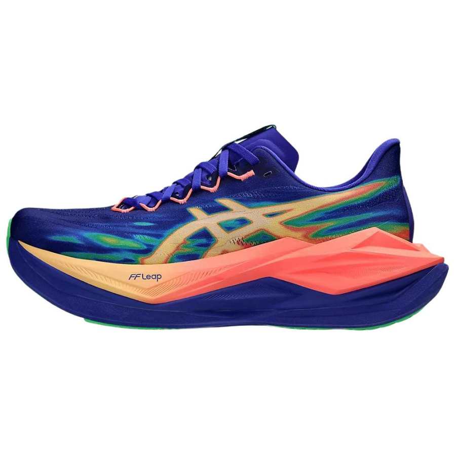 ASICS SUPERBLAST 3 Cushioning Breathable Support Rebound Running Shoes Unisex Purple Flame