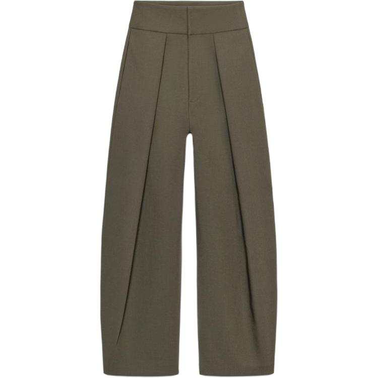 ZARA Casual Pants Women's Dark Khaki Moderate Other