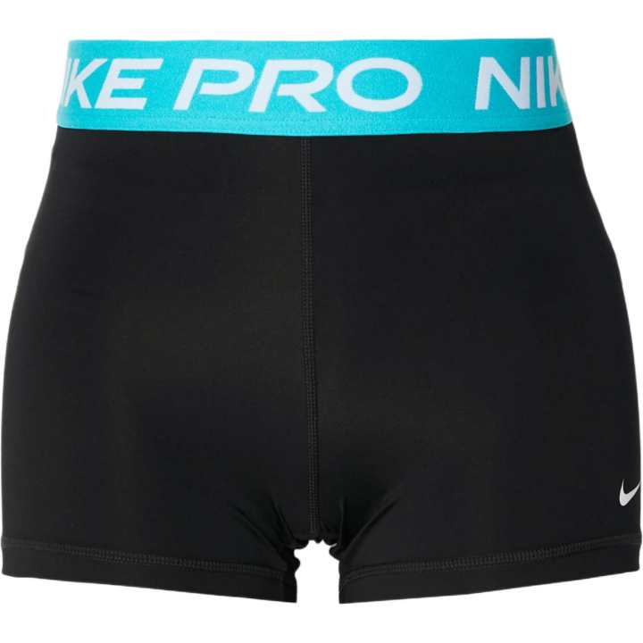 Nike Nike Pro Sports Shorts Women's Black Gray Cactus Green Moderate
