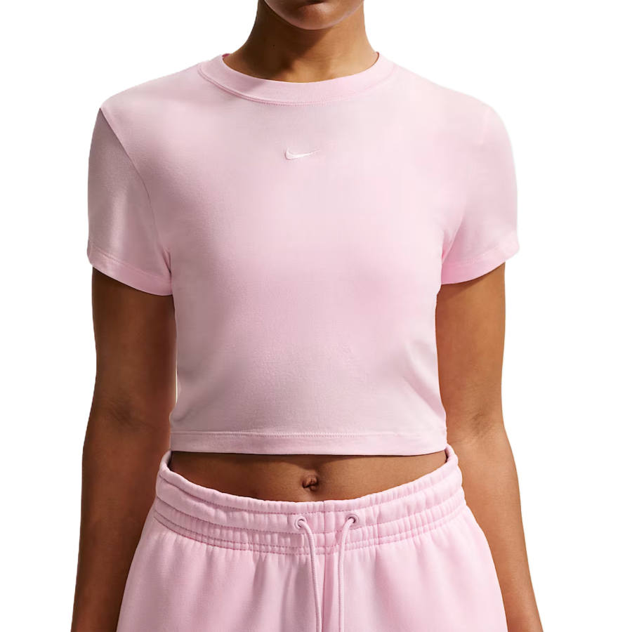 Nike Nike Sportswear T Shirt Women's Pink Foam