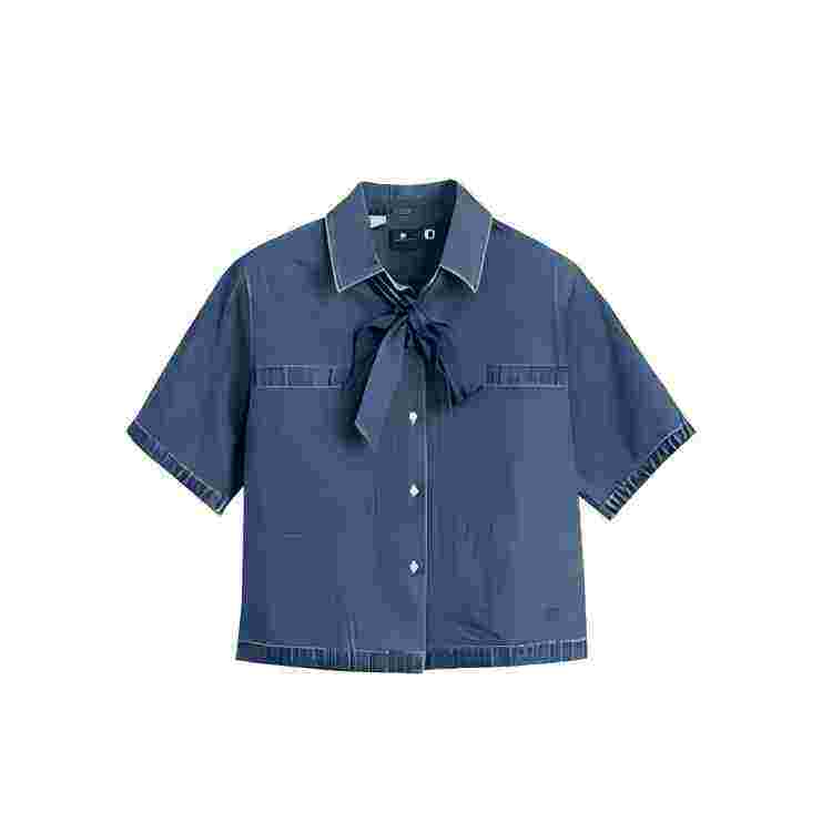 Levis Levis Denim Jackets Women's Blue Lapel Moderate Other