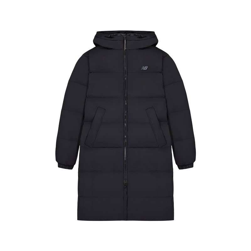 New Balance New Balance Fleece Lined Thickened Hooded Loose Fit Zippers Windproof Long Thermal Water Repellent Sports & Outdoors