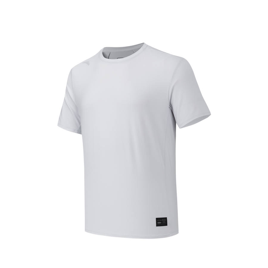 Anta T Shirt Men's Sand Grain Gray