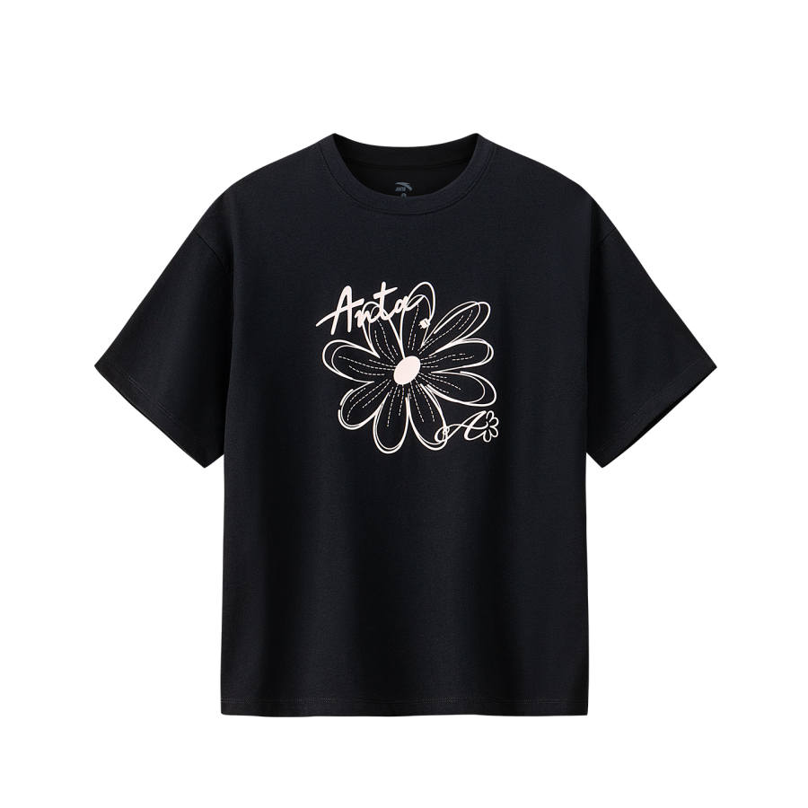 ANTA Anta T Shirt Women's Basic Black