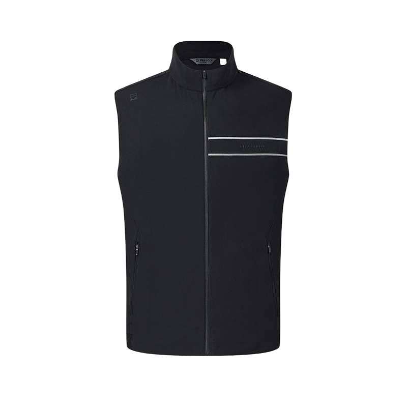 FILA Golf Clothing Men's Legend Blue Stand Collar Moderate