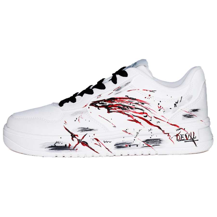 Anta Easy Hot Blood Shock Wave Synthetic Leather Abrasion Resistant Lightweight Low top Skateboard Shoes Unisex