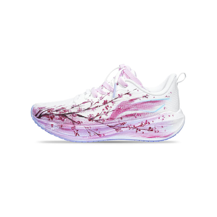 Li-Ning Li Ning Wuyue Running Shoes Women's Low Top Red