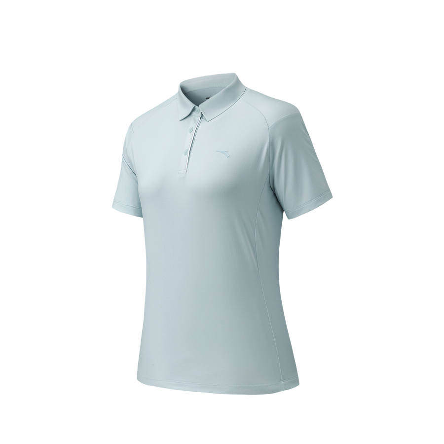 Anta Polo Shirt Women's Dream Shadow Blue