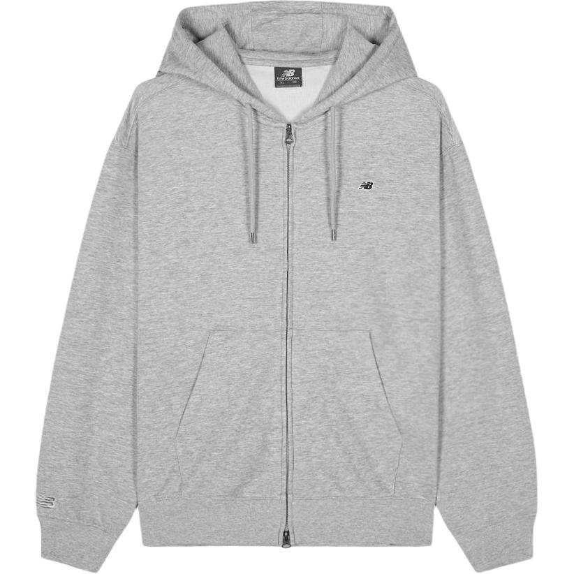 New Balance New Balance Sweatshirts Men's Gray Hooded Moderate