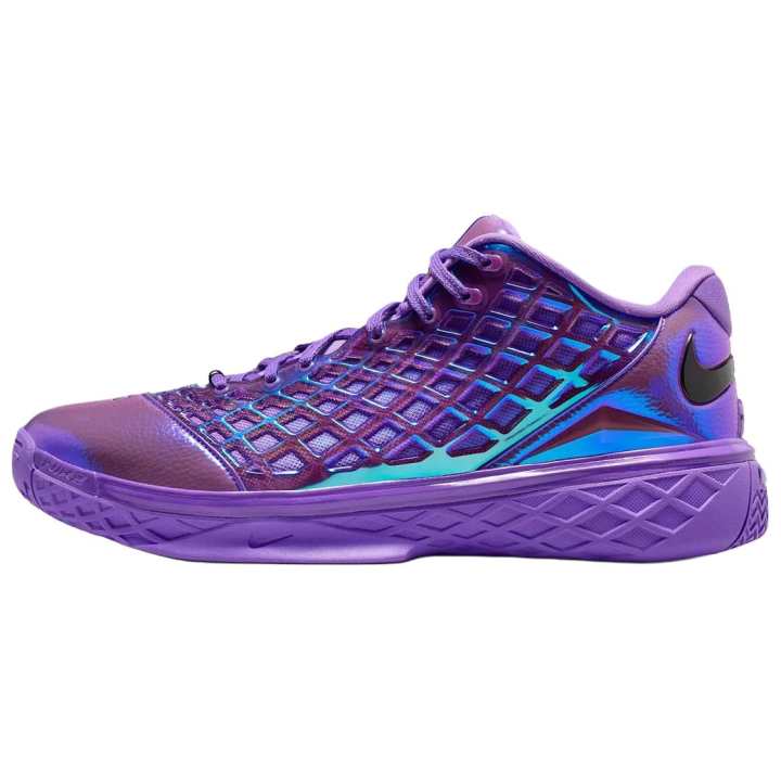 Nike Nike Zoom Kobe 3 Classic And Versatile Low top Basketball Shoes Unisex Black Purple