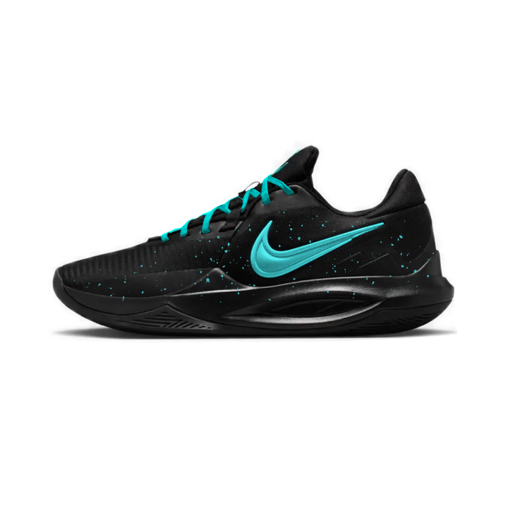 Nike Nike Precision 6 Abrasion Resistant Slip Resistant Low top Basketball Shoes Men's Black