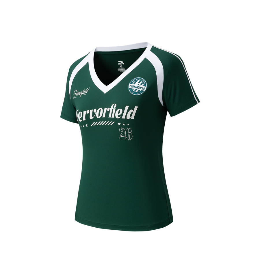 Anta T Shirt Women's Mushroom Green