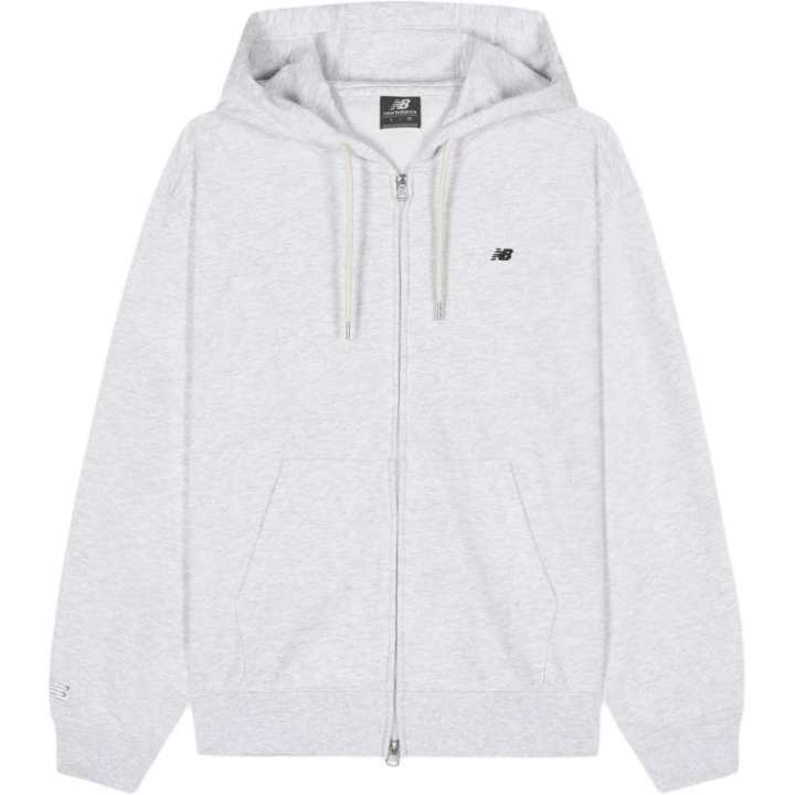 New Balance New Balance Sweatshirts Men's Light Gray Hooded Moderate