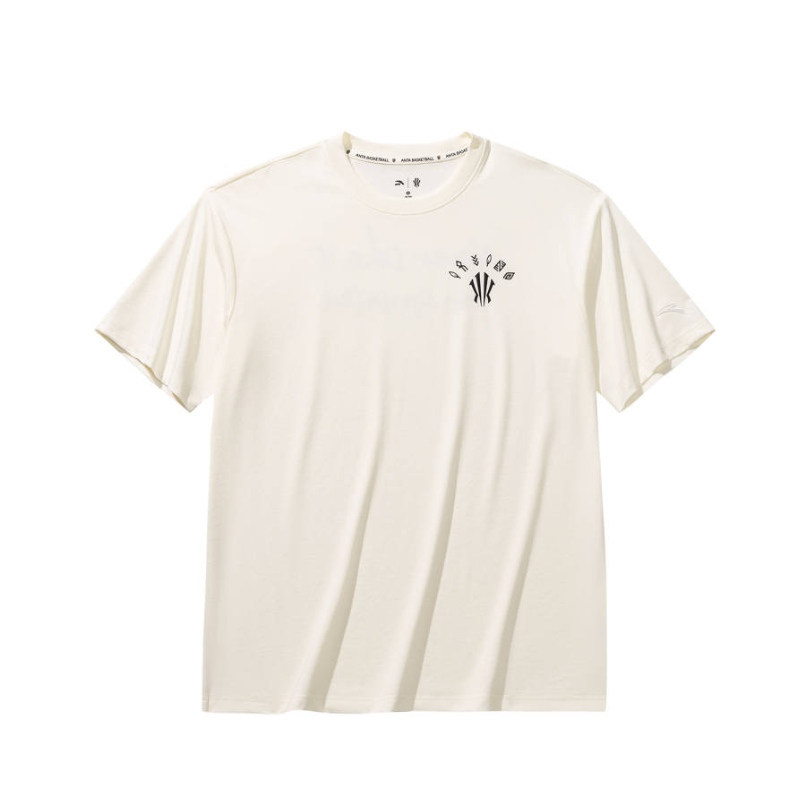 Anta Irving Collection T Shirt Unisex Vanilla White
