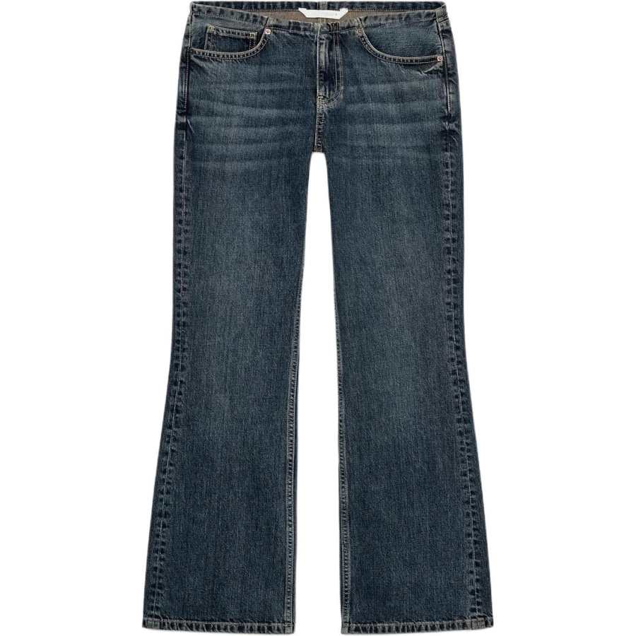 ZARA Trf Jeans Women's Blue Moderate Bootcut