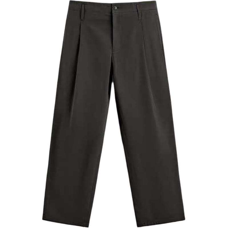 ZARA Casual Pants Men's Dark Khaki Moderate Straight Fit Pants