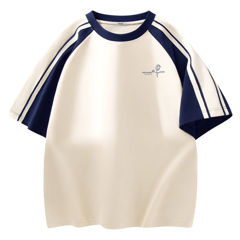 MINISO T Shirts Unisex Crew Neck Straight Fit